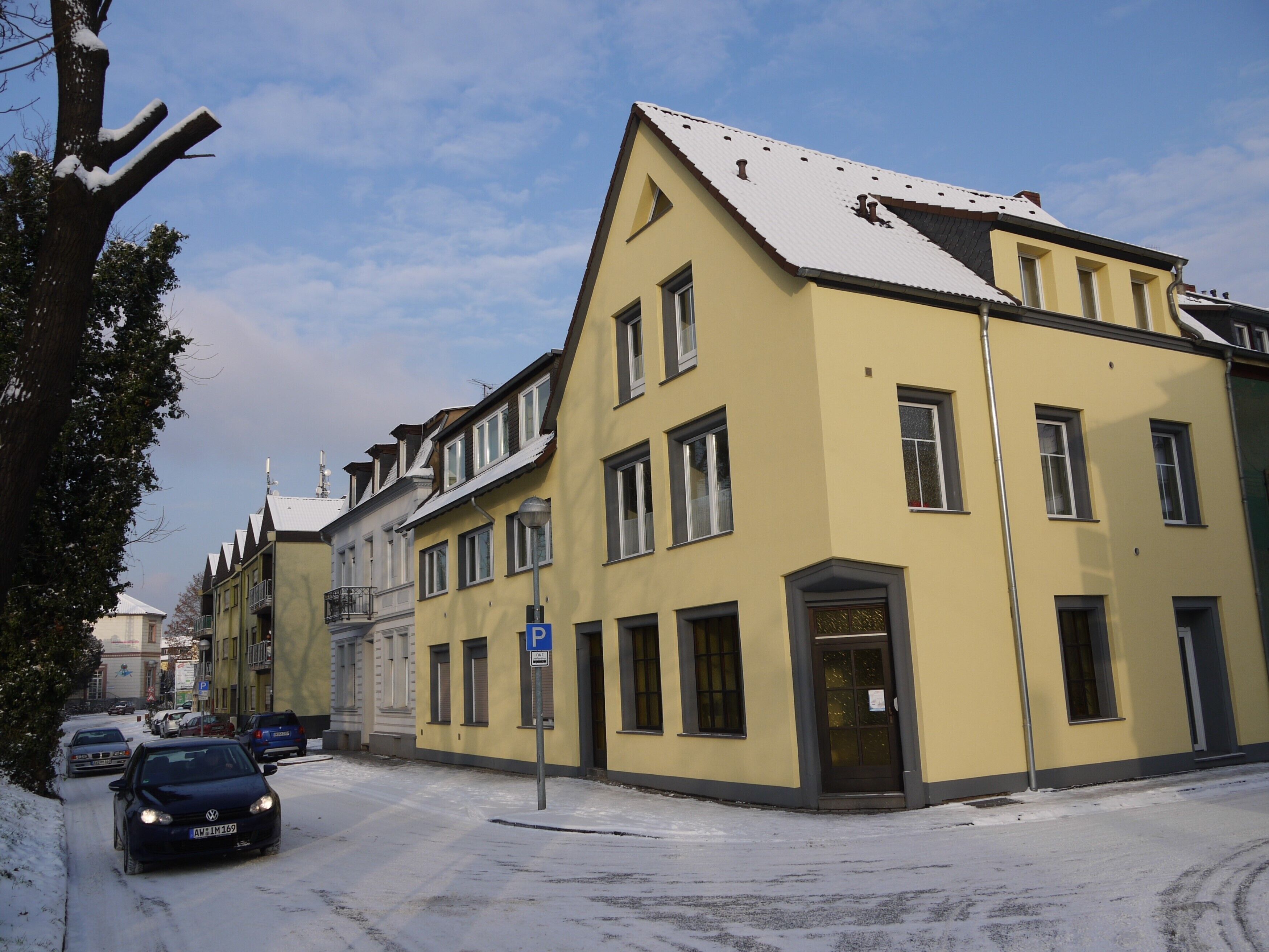 Façade de l’hébergement