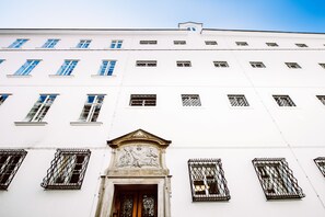 Façade de l’hébergement