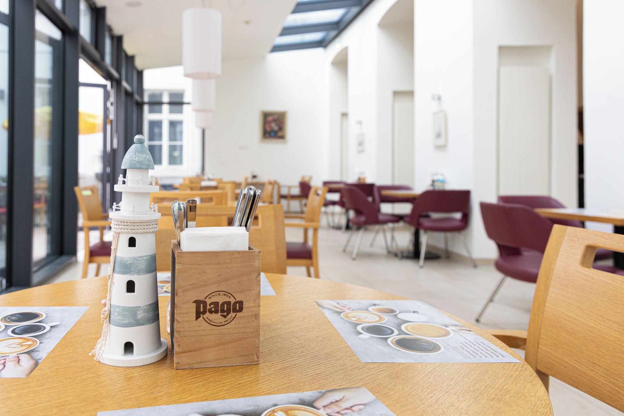 Tägliches Frühstücksbuffet gegen Gebühr