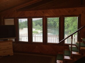 Cabin 5 (1 Queen Bed) | View from room - Eagle's Landing River Resort (Eminence)