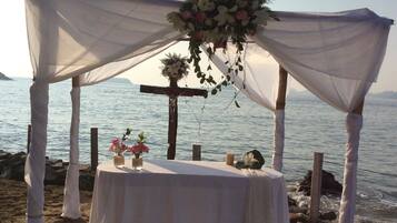 Área para banquetes al aire libre