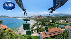 Vue depuis l’hébergement 
