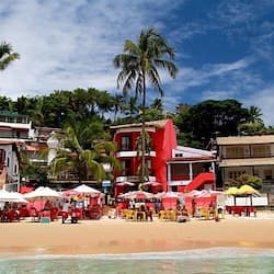 Na praia, bar na praia