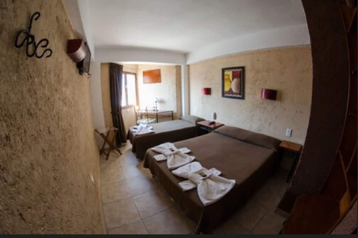 Standard Triple Room | Desk, cribs (free), WiFi (free), bed sheets