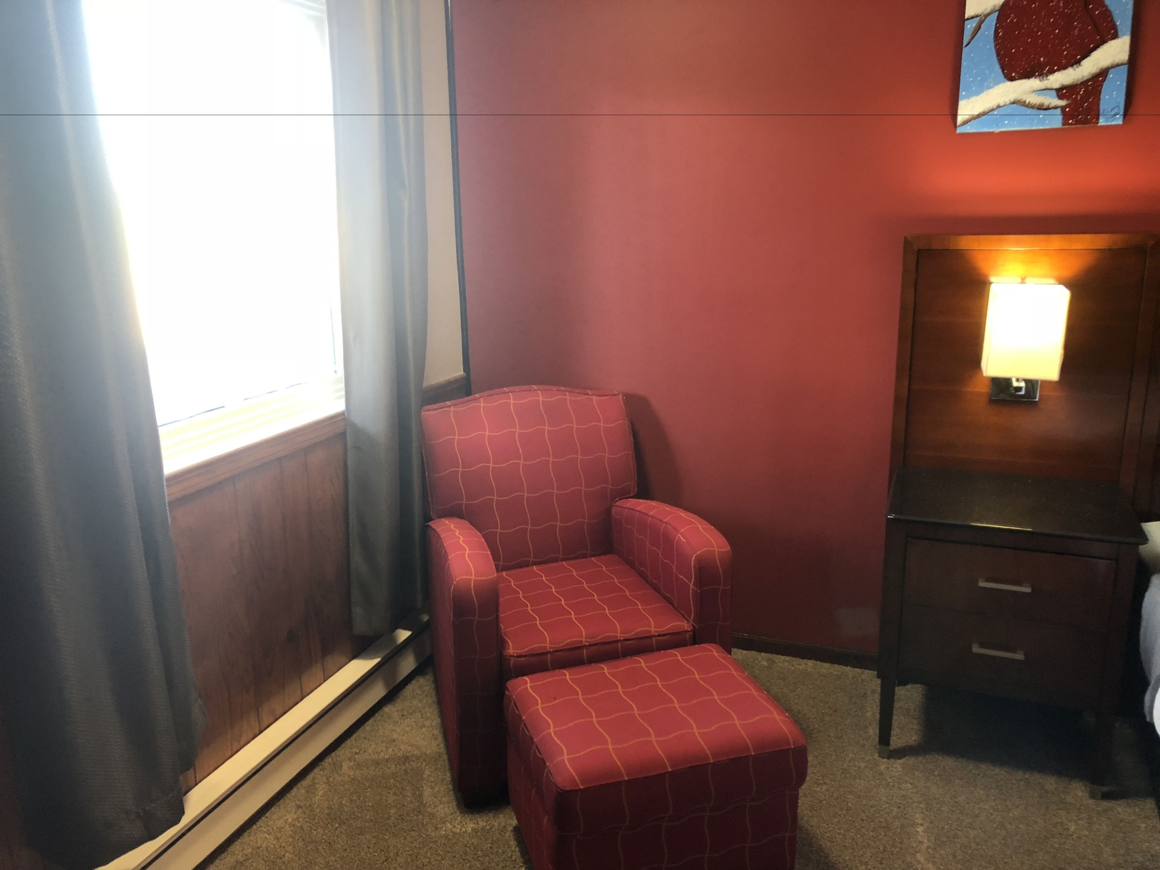 deluxe suite, 1 king bed, refrigerator & microwave | desk, iron/ironing board, free wifi, bed sheets