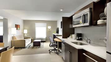 42-inch LCD TV with cable channels, TV