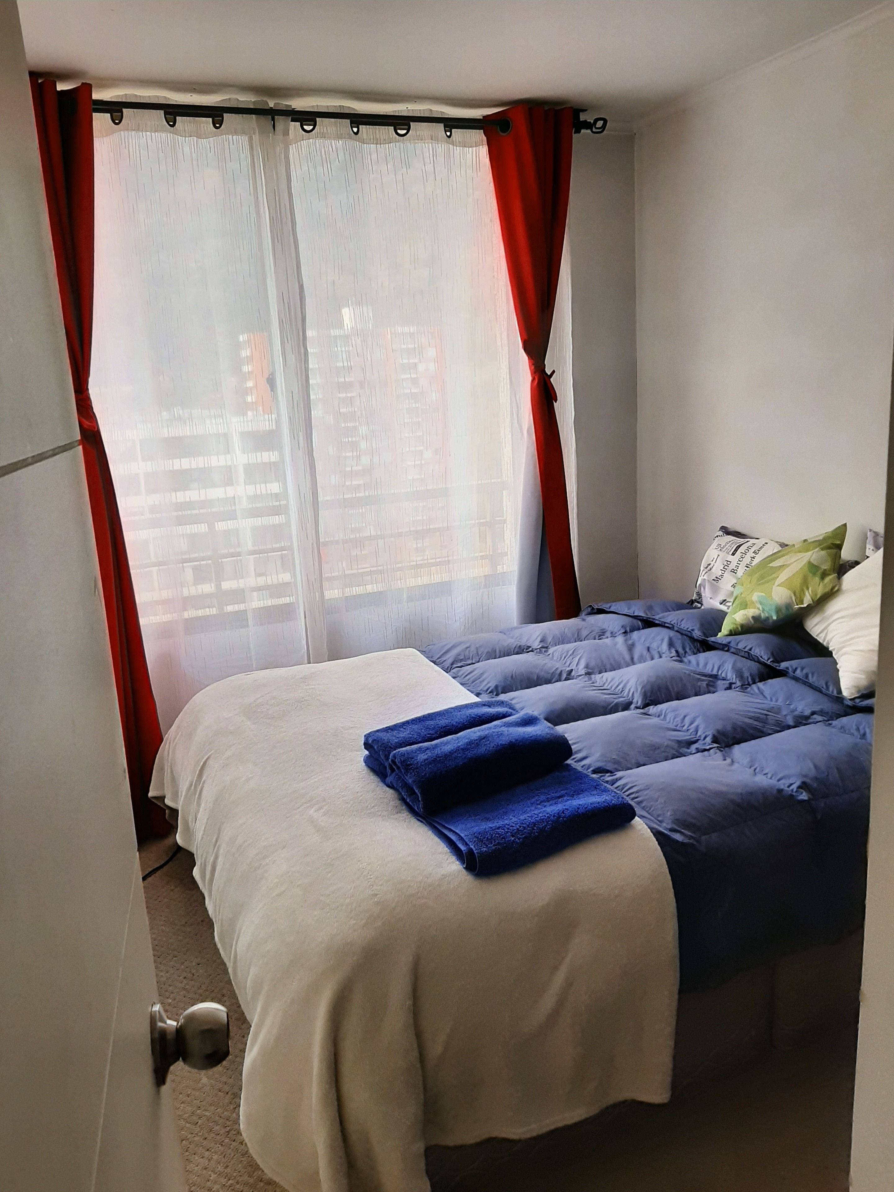 3 habitaciones y sábanas de algodón egipcio 