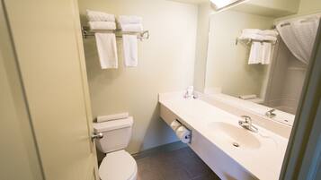 Free toiletries, towels