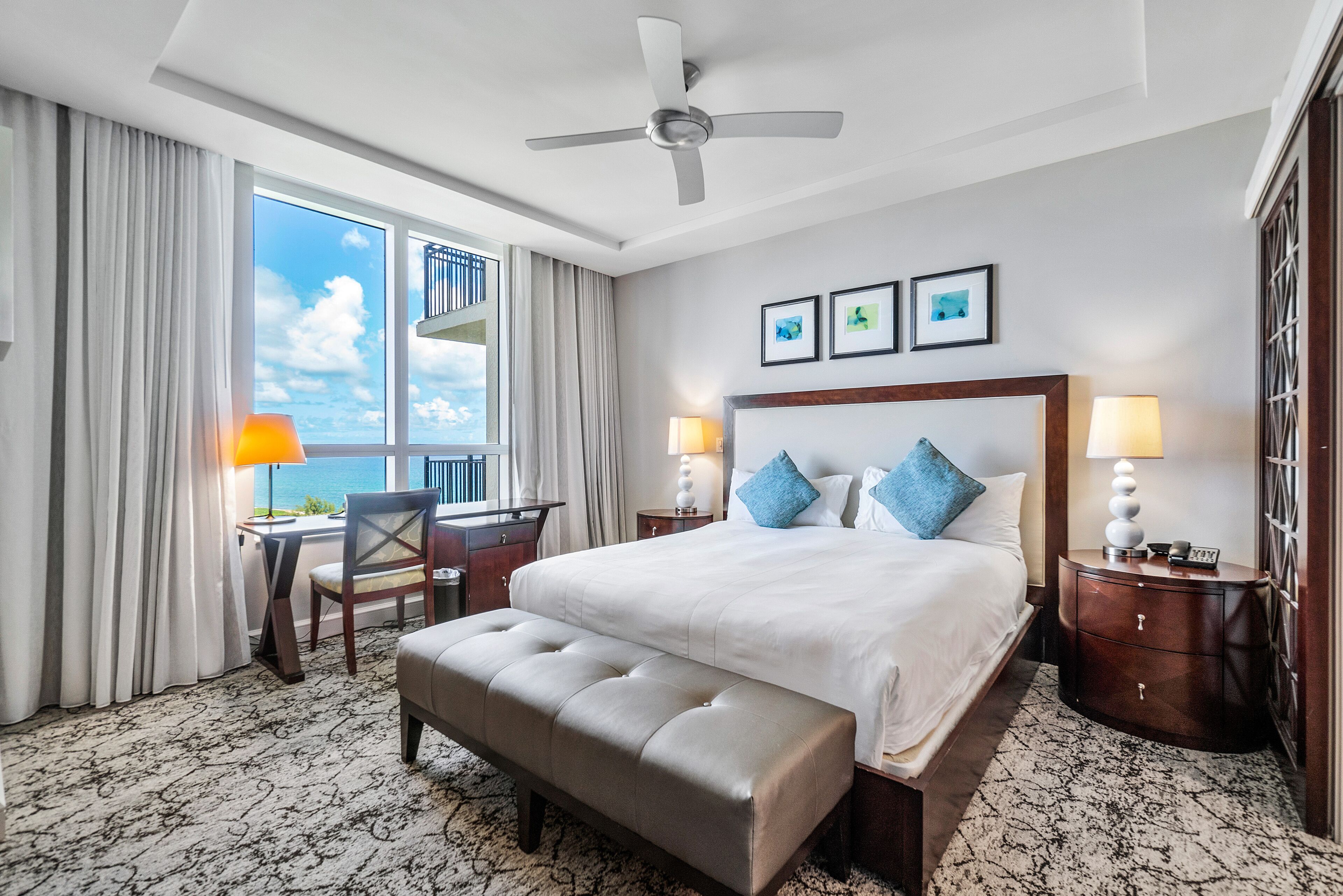 Premium, 2 Bedroom Suite, Bedroom 1: 1 King, Bedroom 2: 2 Double, Baths: 2, Ocean view, Balcony