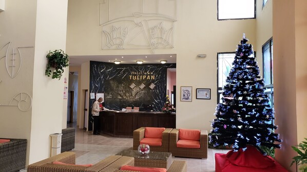 Àrea amb seients del vestíbul