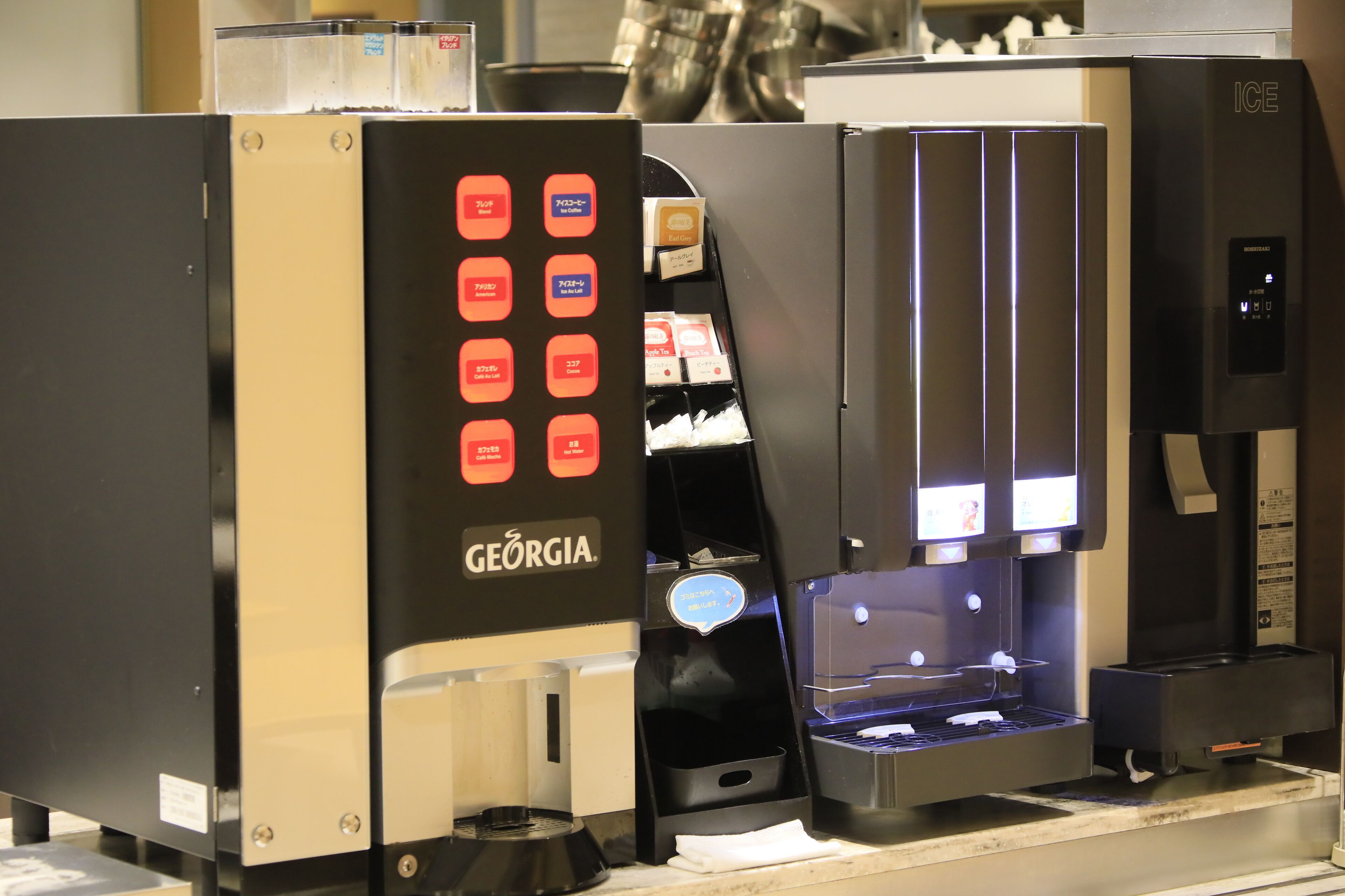 daily buffet breakfast (jpy 2000 per person)