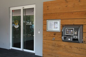 Entrée de l’hébergement