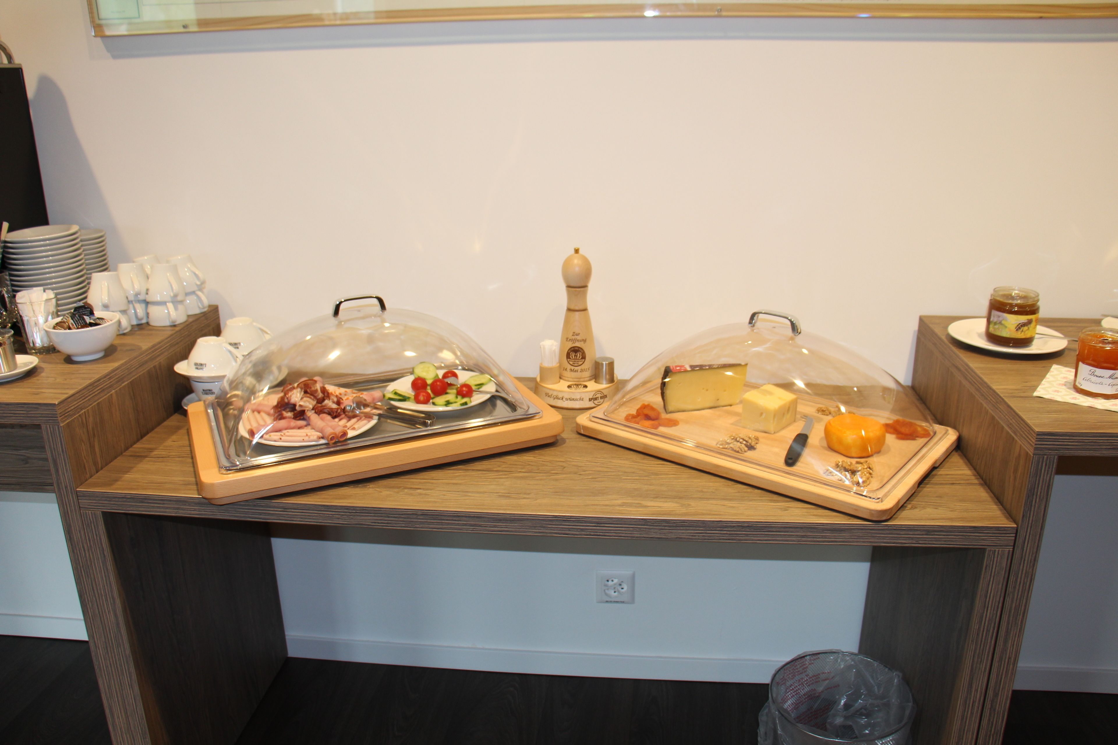 daily buffet breakfast (chf 12 per person)