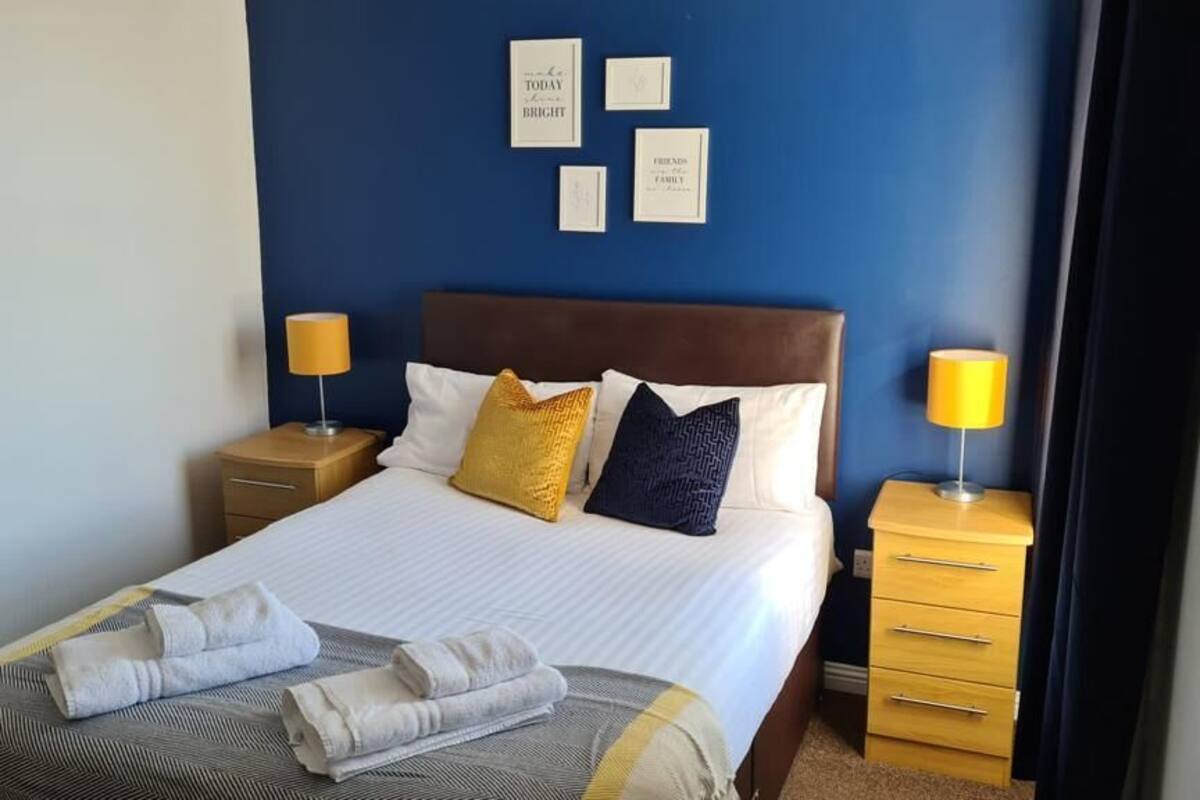 iron/ironing board, free wifi, bed sheets