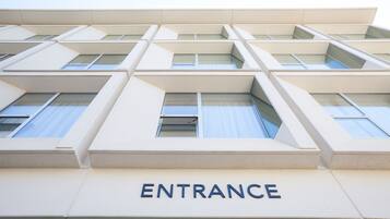 Voorkant van accommodatie