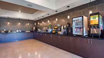 Free daily full breakfast