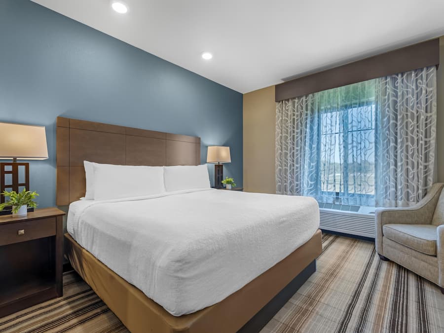 Suite, 1 King Bed, Non Smoking, Refrigerator & Microwave