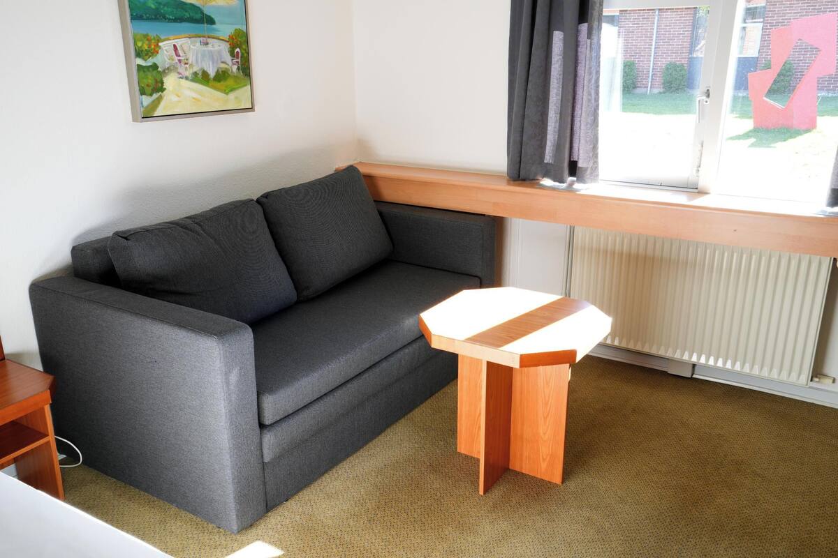 double room | living area | tv