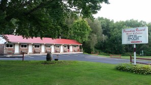 Façade de l’hébergement