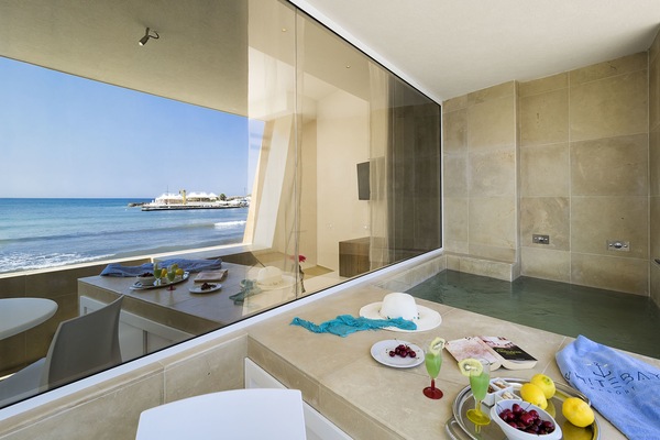 Deluxe-Suite, eigener Pool, Meerblick | Eigener Whirlpool