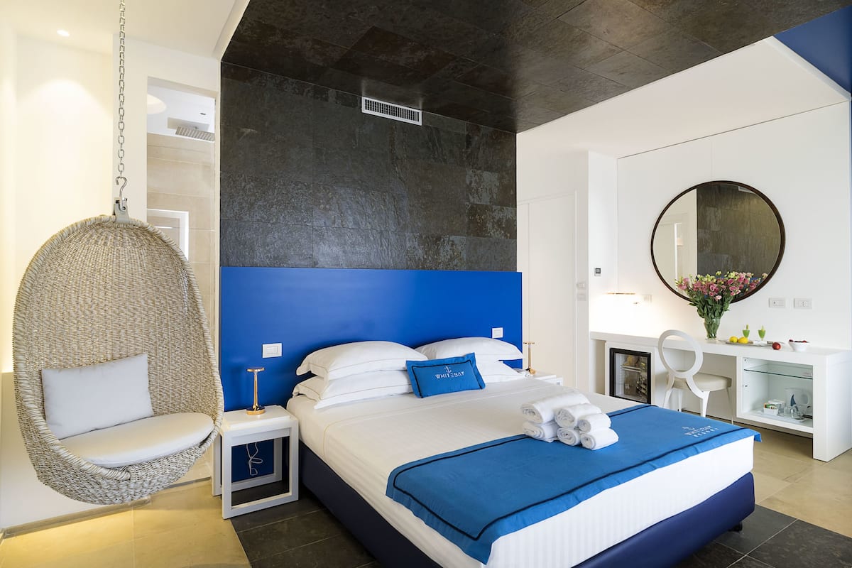 Suite, piscine privée, vue mer