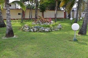 Blick auf den Garten