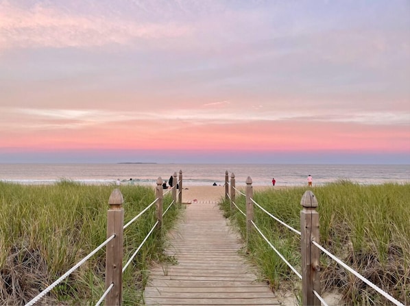 Beach nearby, white sand