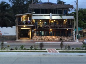 Fassade der Unterkunft