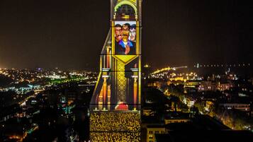 Front of property - evening/night