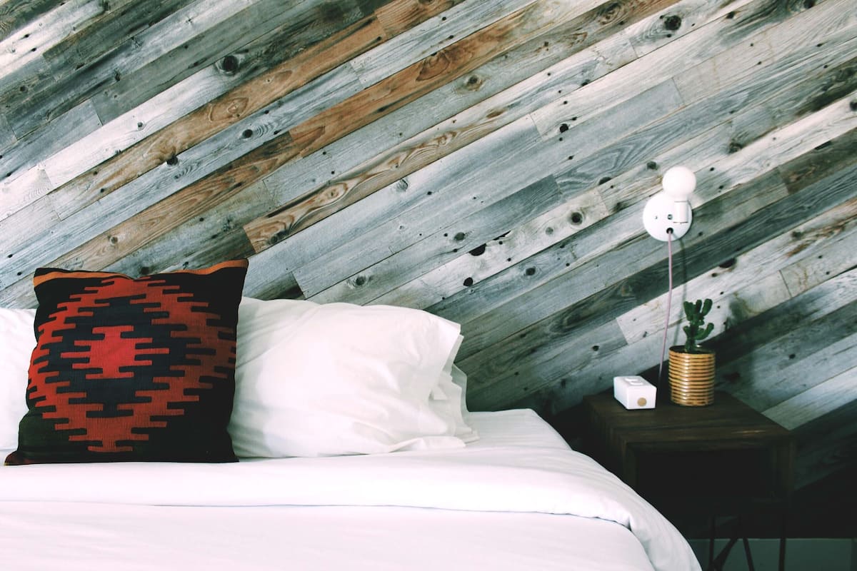 Deluxe tweepersoonskamer | 1 slaapkamer, luxe beddengoed, verduisterende gordijnen, gratis wifi