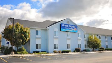 Majoituspaikan julkisivu