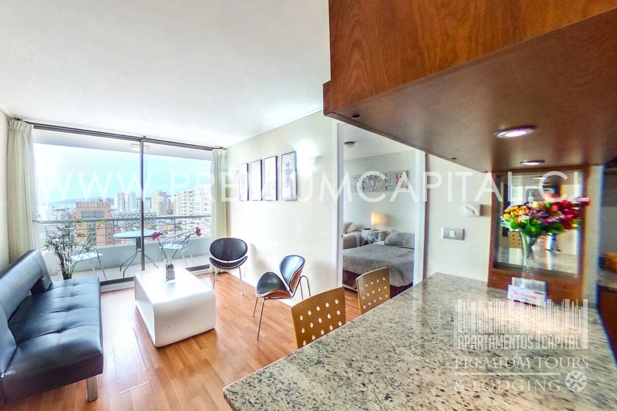 Superior Apartment, 2 Bedrooms, Balcony, Partial Sea View | Living area
