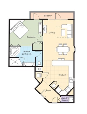 Standard-huoneisto, 1 makuuhuone | Tallelokero huoneessa, silitysrauta/-lauta, ilmainen Wi-Fi