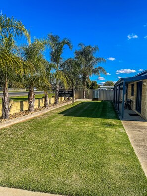 Fassade der Unterkunft