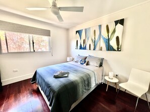 Apartment, 2 Bedrooms, Accessible, Sea View | 2 bedrooms, premium bedding, pillowtop beds, individually decorated - Sunrise on Falie (American River)