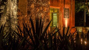 2 restaurantes, se sirven desayunos, comidas, cenas y cocina mexicana