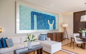 Villa Familiale, 2 chambres | Literie de qualité supérieure, minibar, coffres-forts dans les chambres