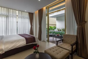 Deluxe Double Garden | View from room - Glenwood City Resort (Ho Chi Minh City)