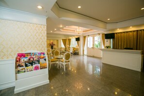 Sala de estar en el lobby