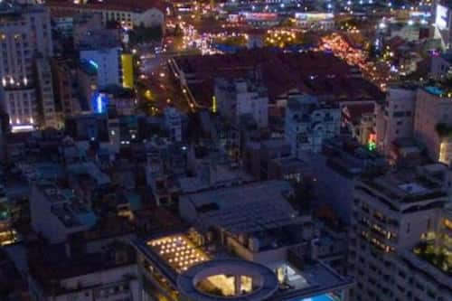 Front of property – evening/night