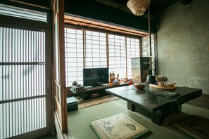 Japanese Style Room | Living area | Flat-screen TV