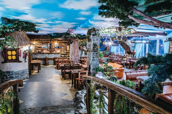 Breakfast, lunch, dinner served; Eastern European cuisine - Hotel Snezhniy (Sheregeshskoe)