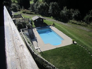 Outdoor pool - Hôtel Le Tétras (Notre-Dame-de-Bellecombe)