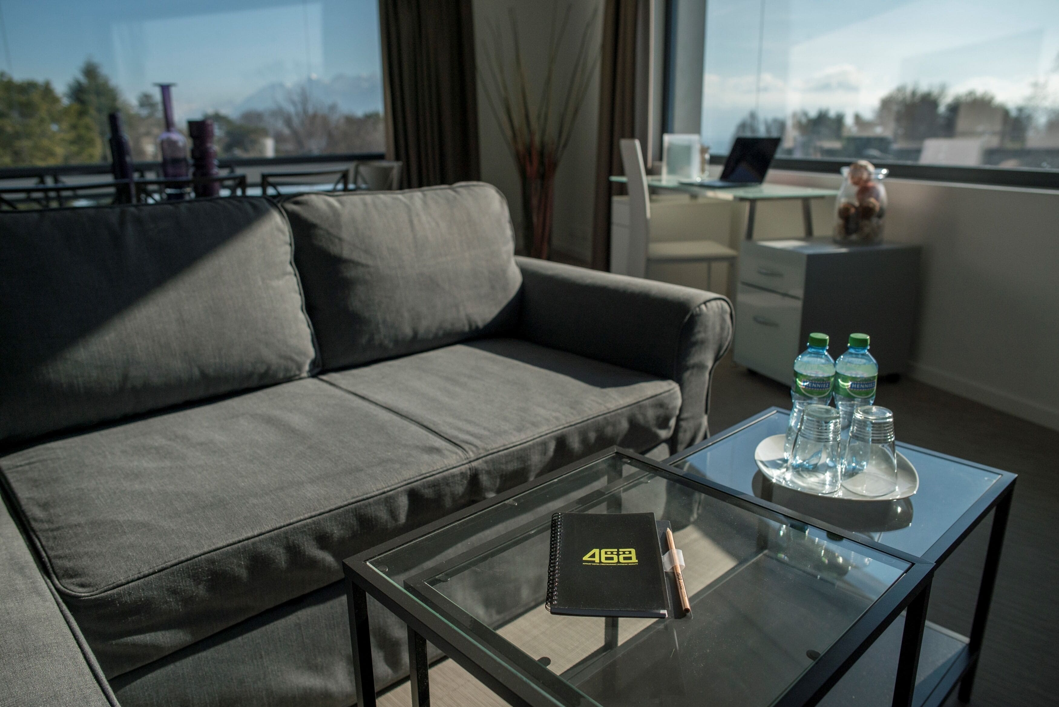 Panoramic Apartment | Premium bedding, in-room safe, desk, blackout drapes