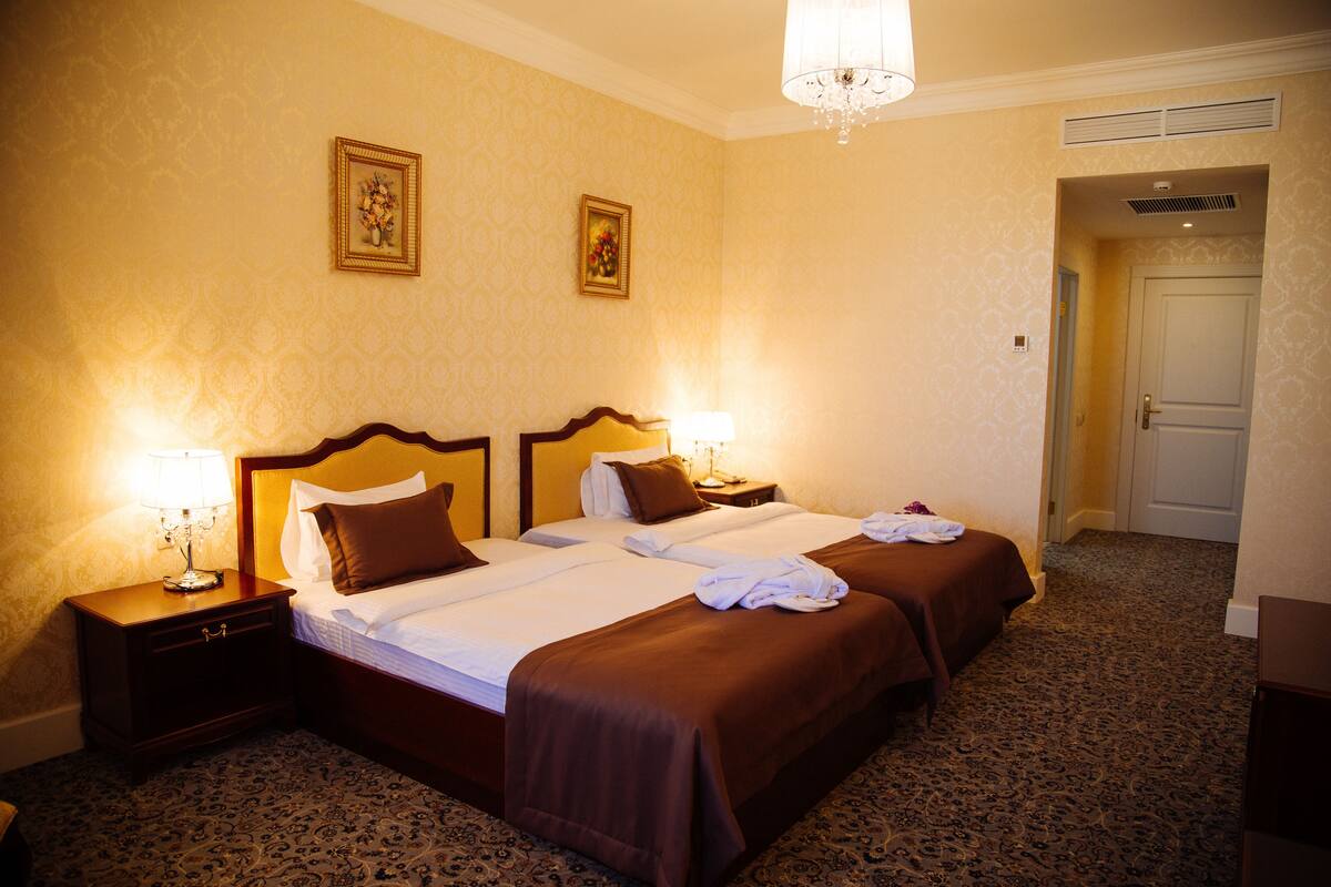 Chambre Standard avec lits jumeaux | 1 chambre, literie de qualité, minibar, coffre-fort