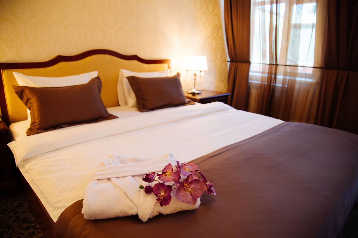 1 chambre, literie de qualité, minibar, coffre-fort