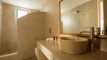 Ducha, cabezal de ducha tipo lluvia, artículos de tocador gratuitos