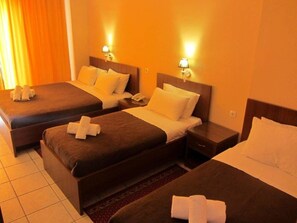 Iron/ironing board, free cribs/infant beds, rollaway beds, free WiFi