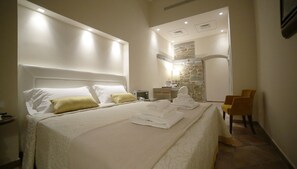Exclusive-Doppel- oder -Zweibettzimmer (Private Turkish Bath) | Hochwertige Bettwaren, Minibar, Zimmersafe, Schreibtisch