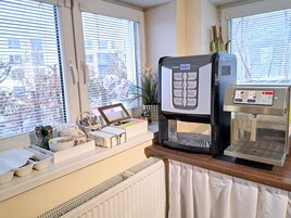 Daily buffet breakfast (EUR 7.00 per person)